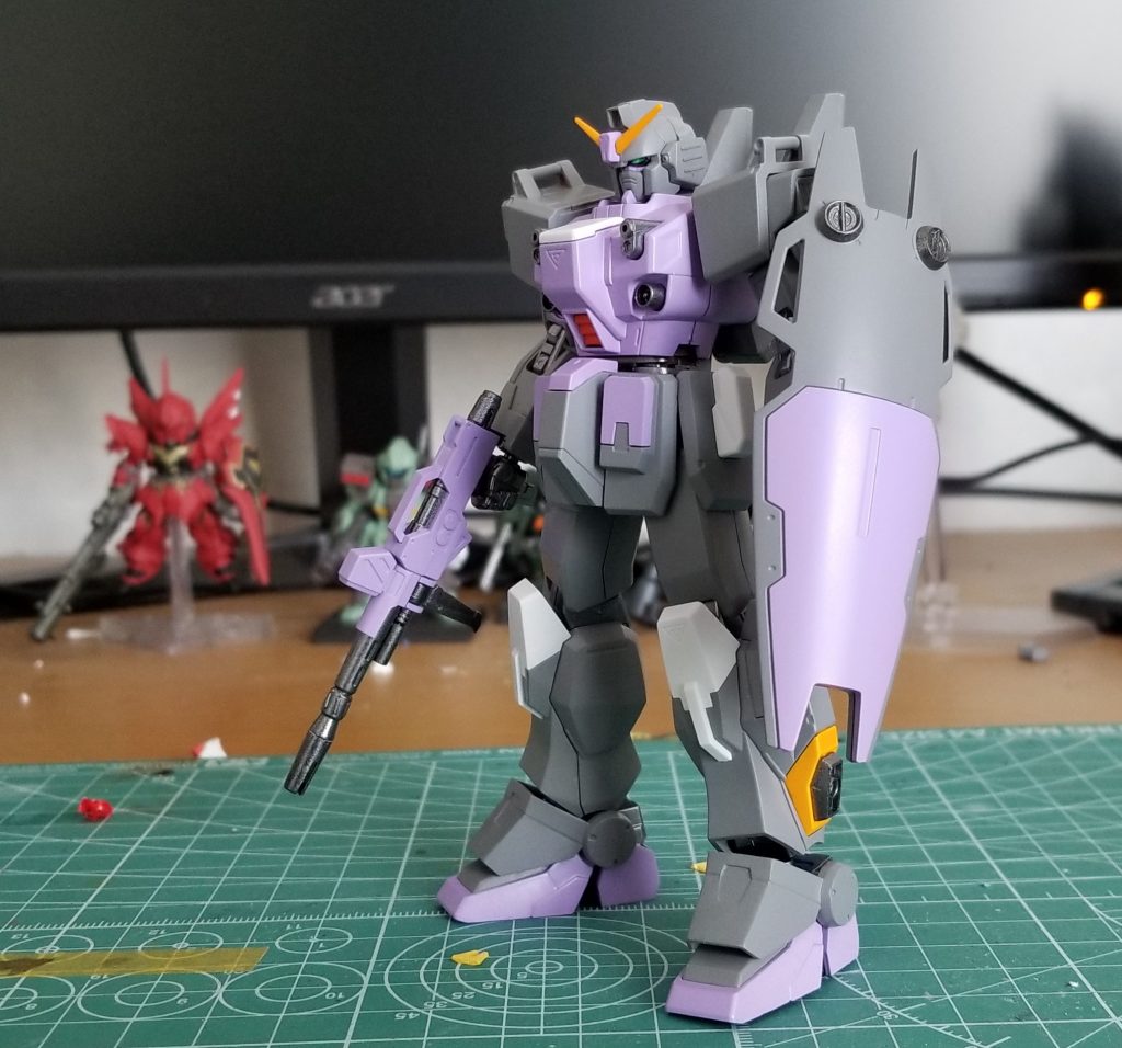 基本塗装！
パープル色味が明るいかなーと思い反省(´·ω·｀)