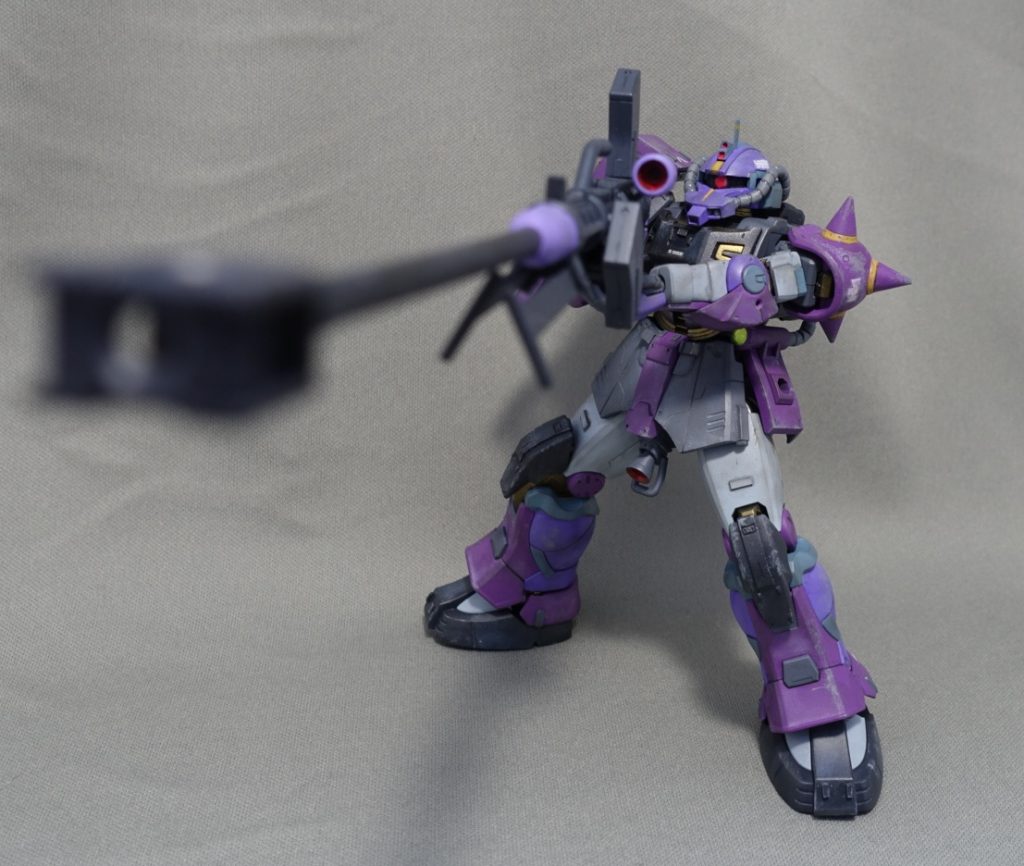 積極的防衛を担うロング対艦ライフル。