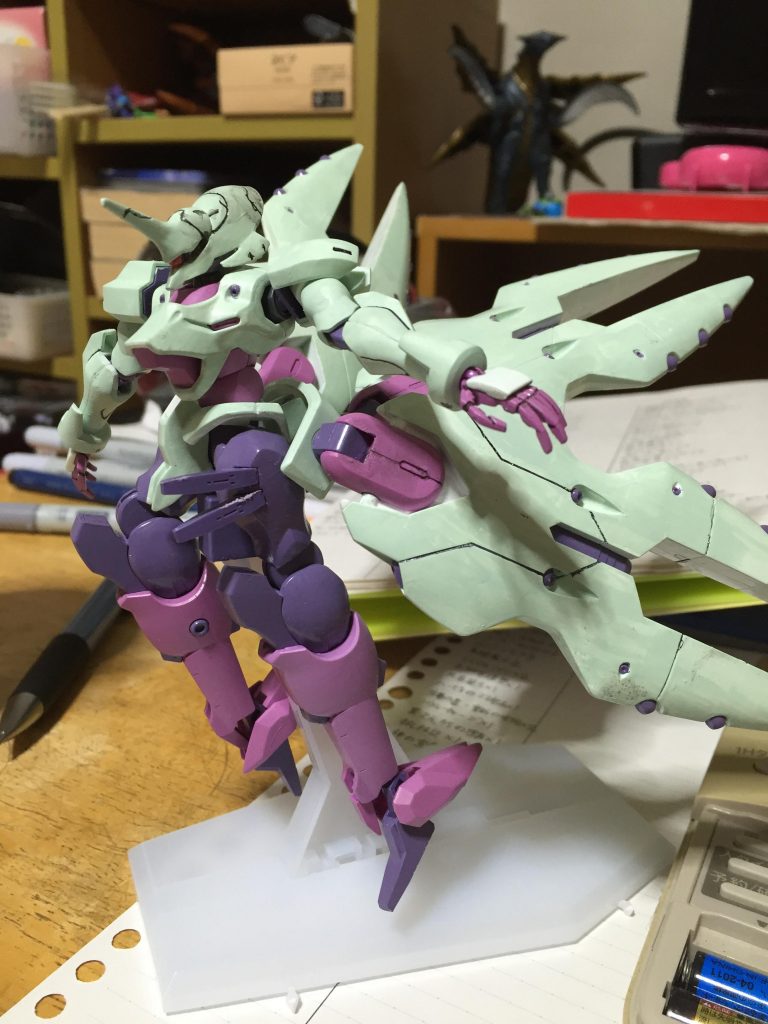 Gルシファー　背部ユニット付ミキシング–2枚目/制作者：新人メカニック