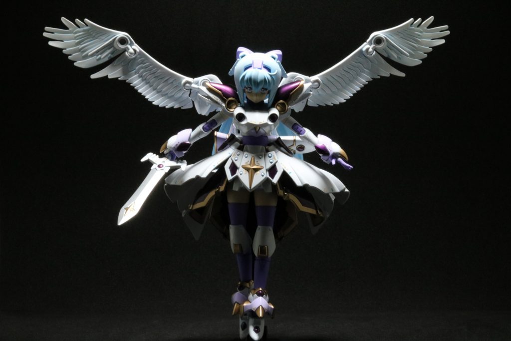 上からだけ照明を当ててみました。