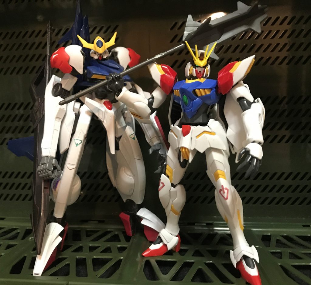 素直に　バルバトス　組めばよいのに・・・(^_^;)