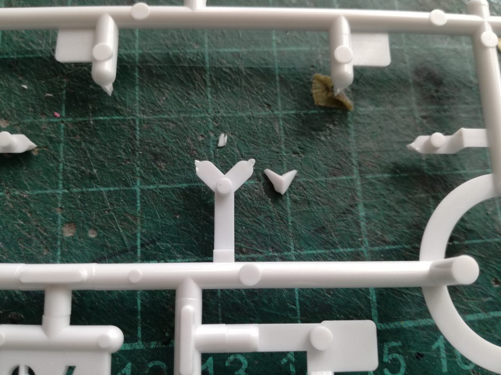 Carved out V for the waist