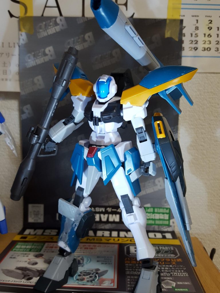 最初期案
この頃はカラミティ<ガードフレームが強くなれないパテに苦戦してリタイア