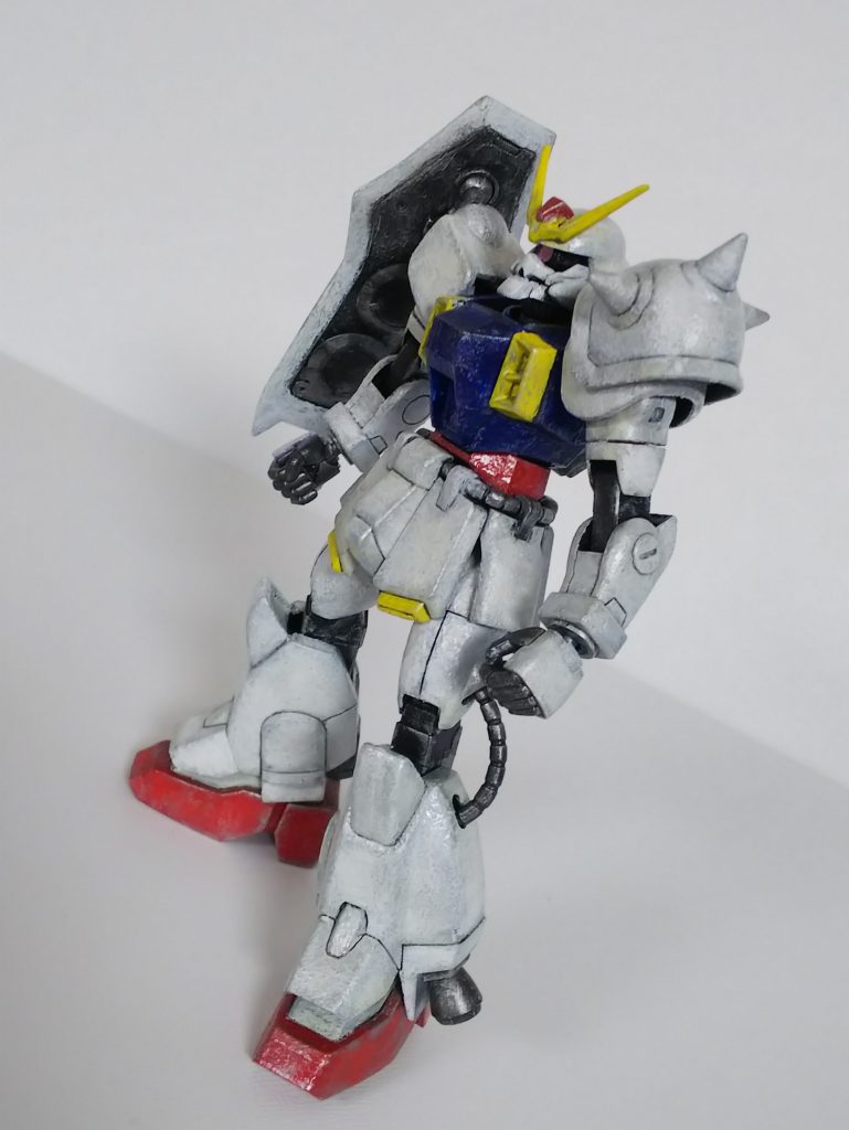 攻防一体のショルダースパイク