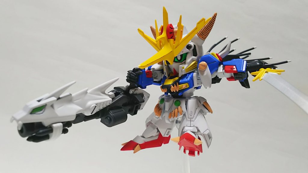 メガフレアーデバイスはモックアーミーセットのガトリングとニコイチしました。