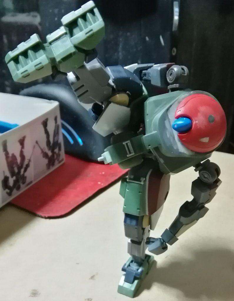 アクションポーズの自慢