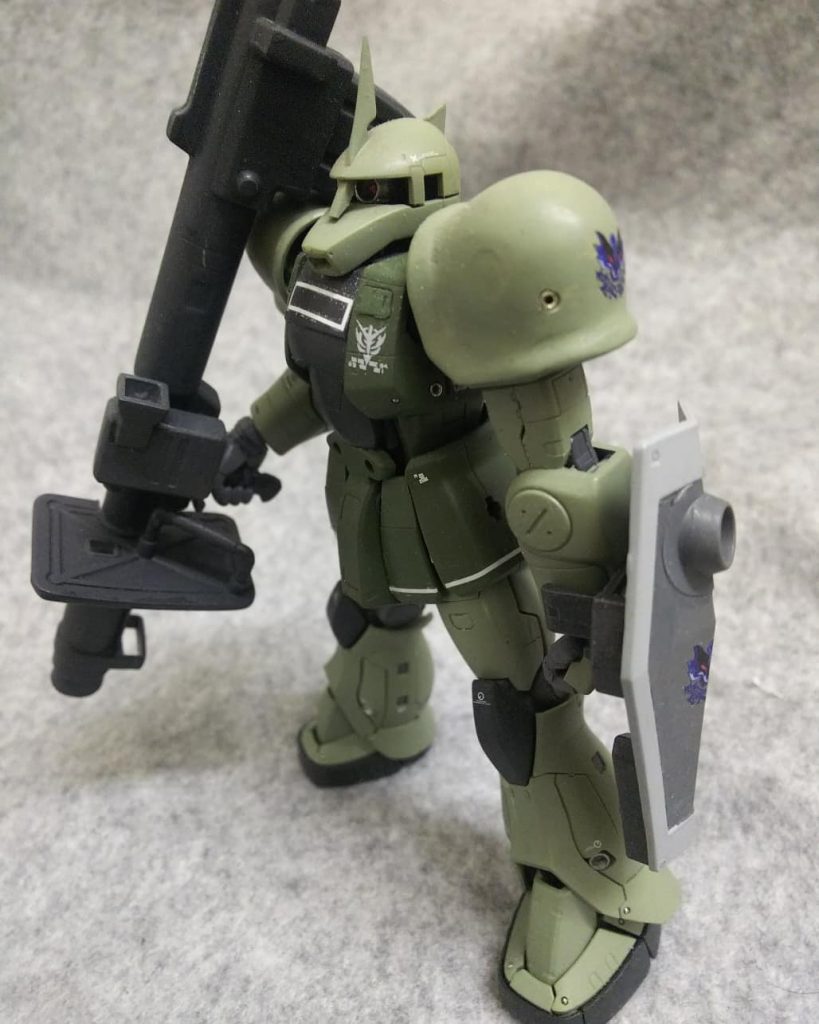 RGザク改造MS-05ゲラート・シュマイザー専用機–2枚目/制作者：みっつ