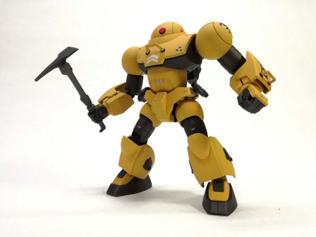 オルフェンズMSオプションセット8よりピッケルを拝借。