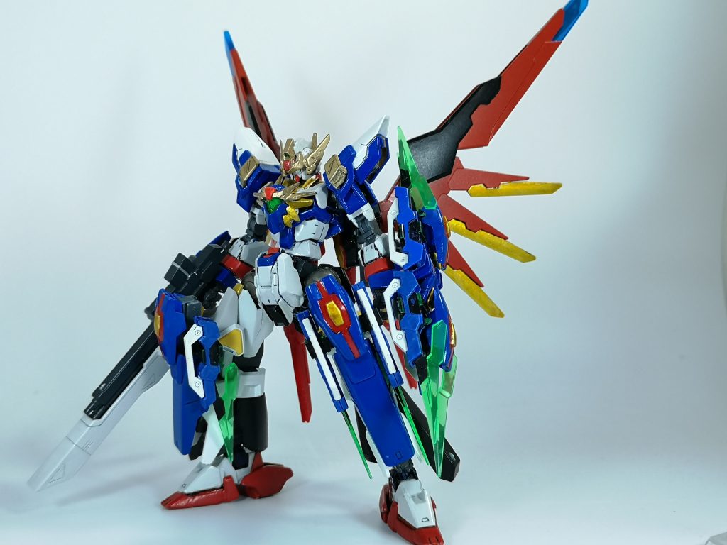 ディザイアガンダムがアギトやストライカーと合体した強化形態であり、この状態で最初から戦闘を行うことも少なくない