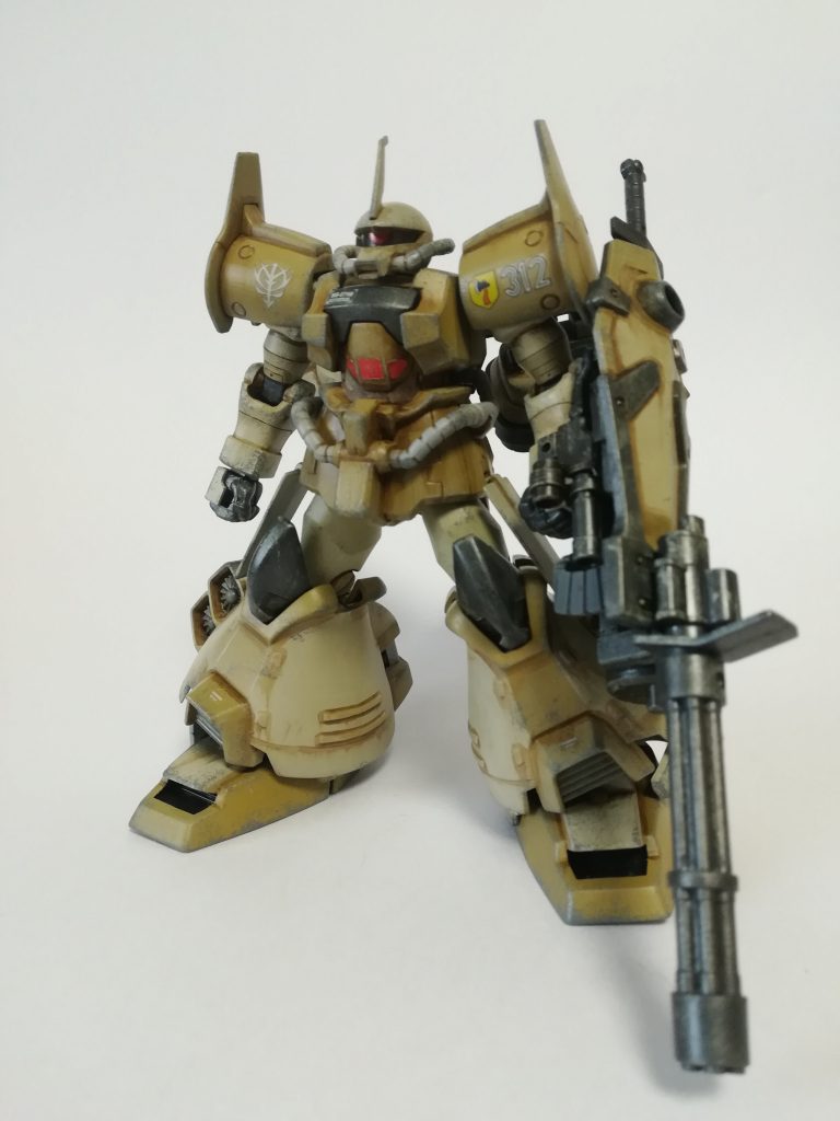 MS-07H8 グフフライトタイプ(グレーゴール・ノイベルト機)–2枚目/制作者:露湖(黄色いの)