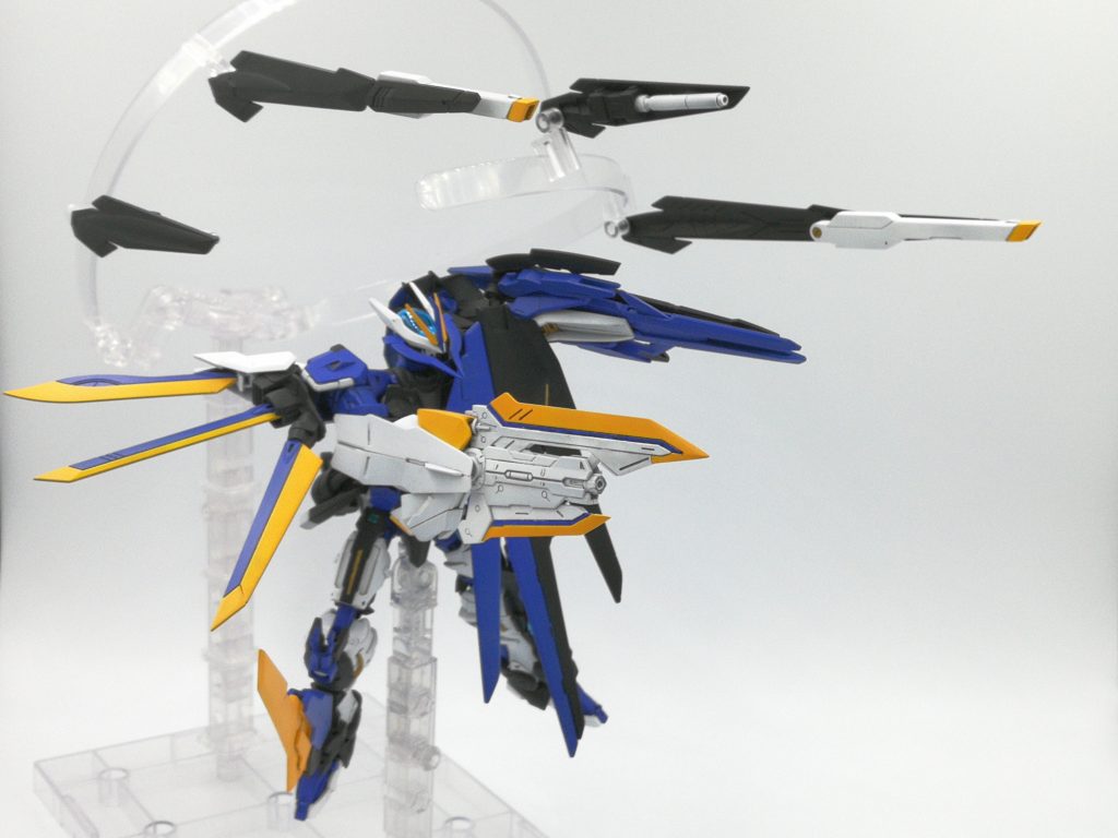 ガンブレイドドラグーン展開の遠距離戦。