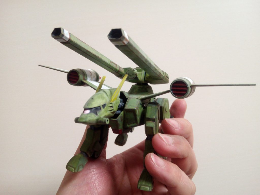 モビルバクゥ　旧キット–4枚目/制作者：ニコニコプンプン