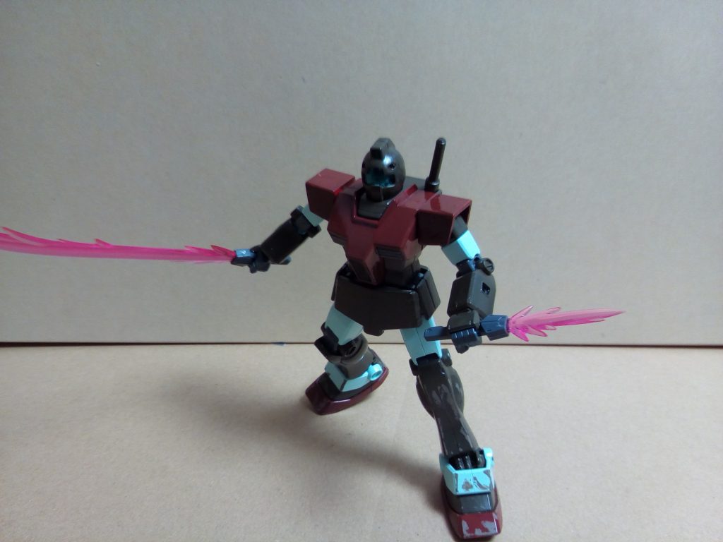 オトコならガードは要らぬ。
完全に攻めのジムさんでした。