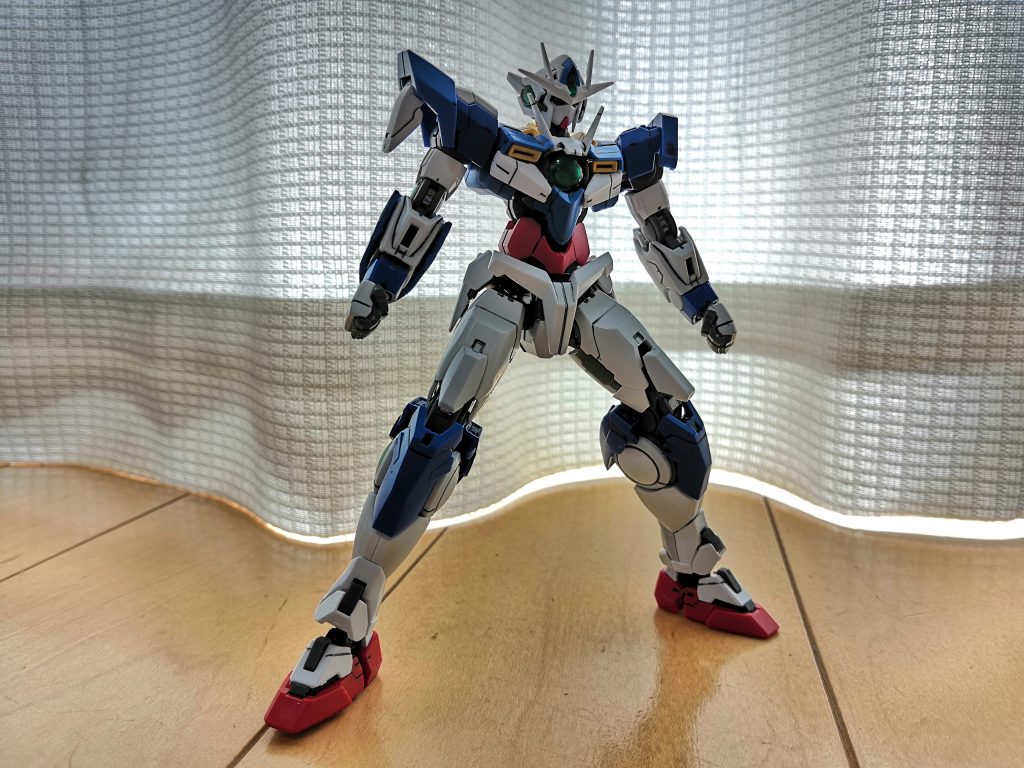 素組みが終わった状態。
外装パーツの殆どはランナーの状態で
スミ入れしたのでかなり時短できました。