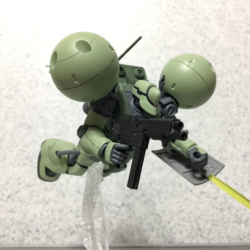 しかし、肝心の製造コストが跳ね上がり、当時のデラーズフリートの台所事情から量産は見送られ、ドラッツェは現在に知られる独特な形状で世に出ることとなった。