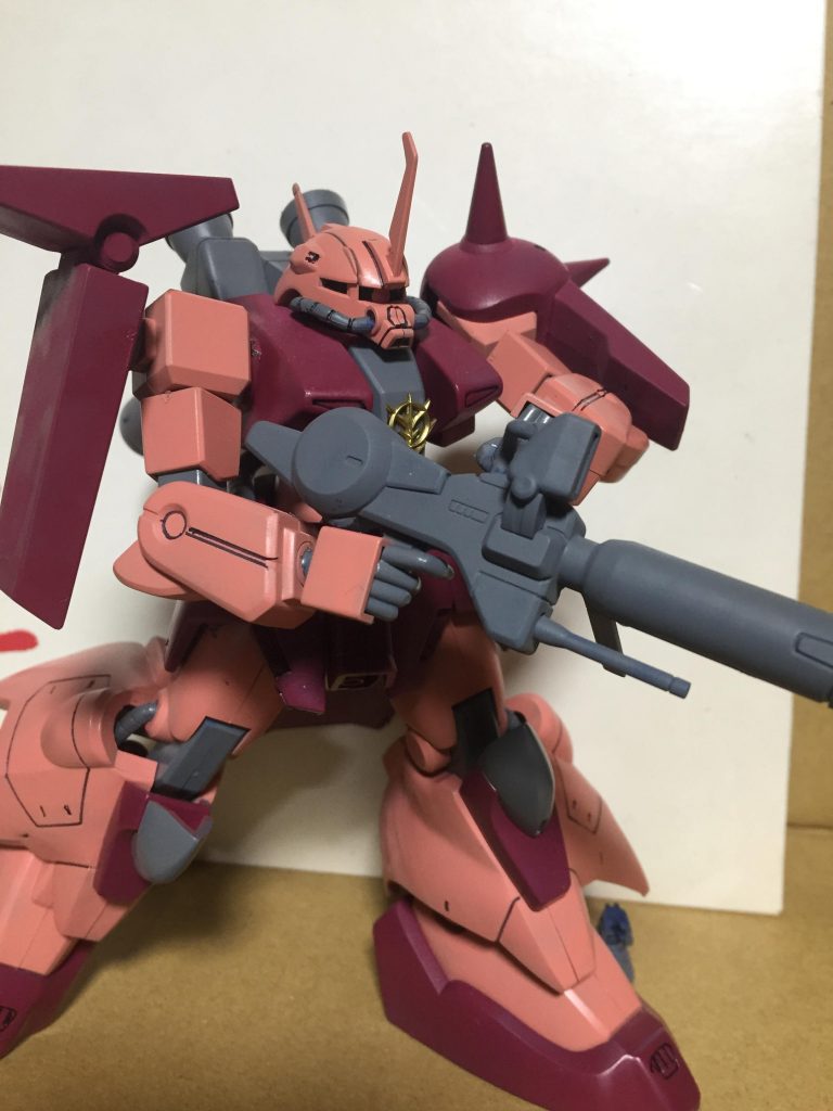 ザクⅢ　twilight　AXIZ　ver–2枚目/制作者：新人メカニック