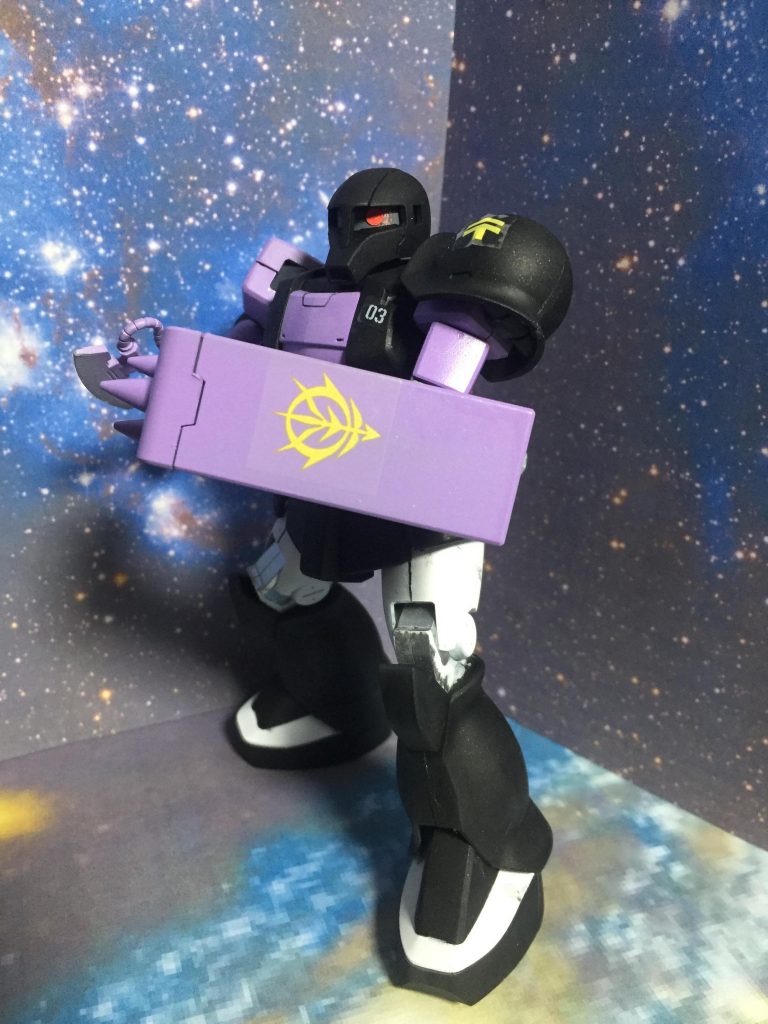 ザクⅠ　黒い三連星専用機–4枚目/制作者：新人メカニック