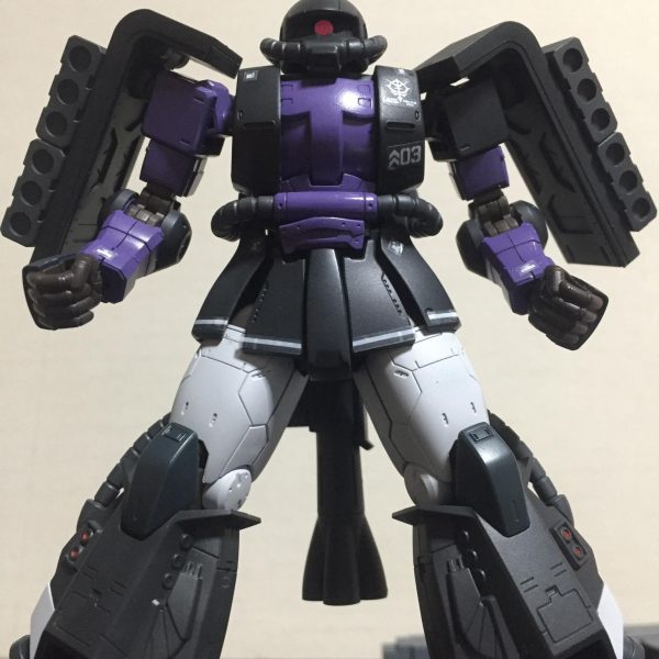 ザクⅡ　黒い三連星ガイア機　THE　ORIGIN