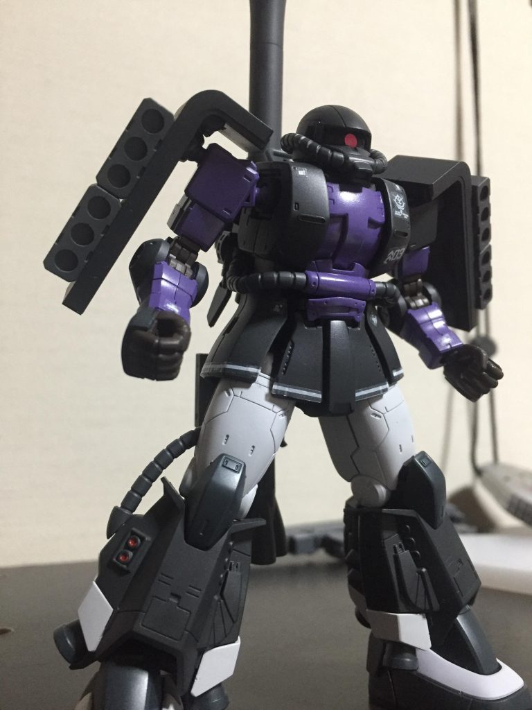 ザクⅡ　黒い三連星ガイア機　THE　ORIGIN–2枚目/制作者：新人メカニック