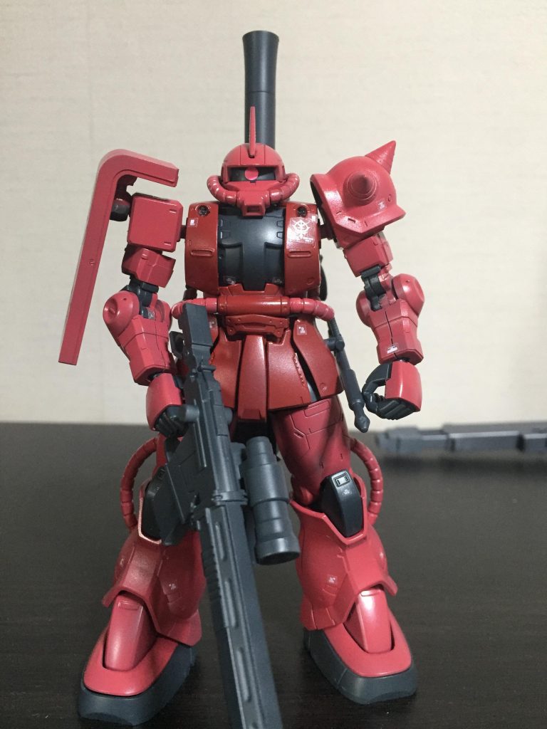 ザクⅡ　シャア専用機　THE　ORIGIN–2枚目/制作者：新人メカニック