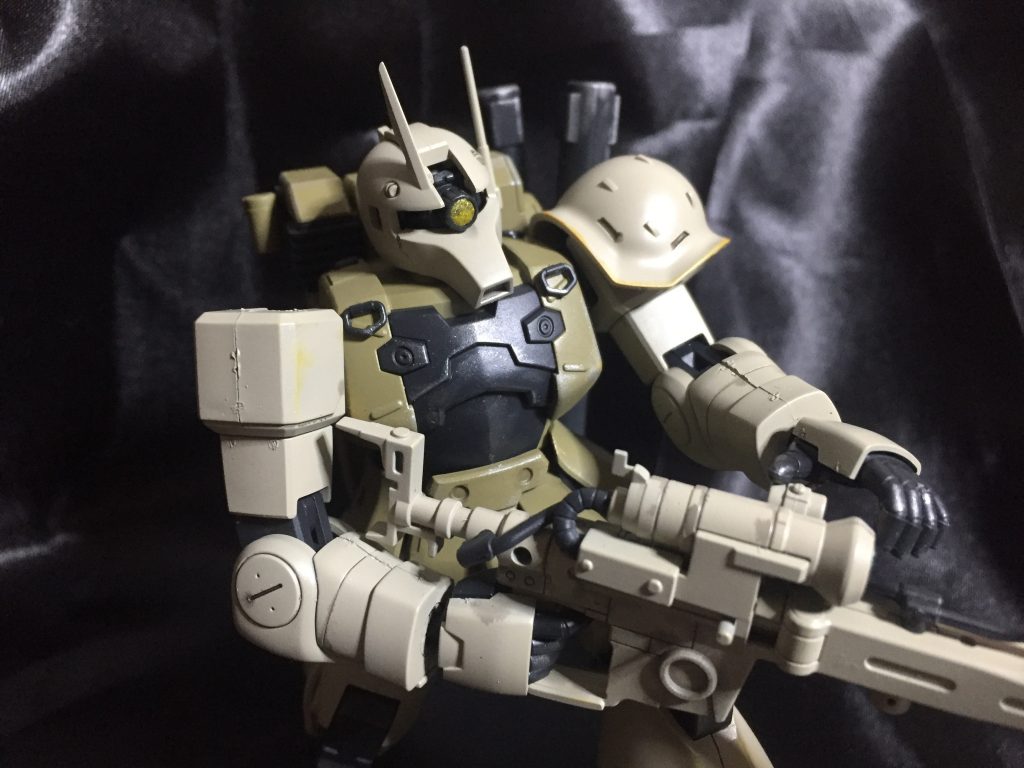 ザクⅠスナイパー　UCver–2枚目/制作者：新人メカニック