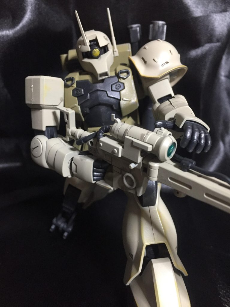 ザクⅠスナイパー　UCver–3枚目/制作者：新人メカニック