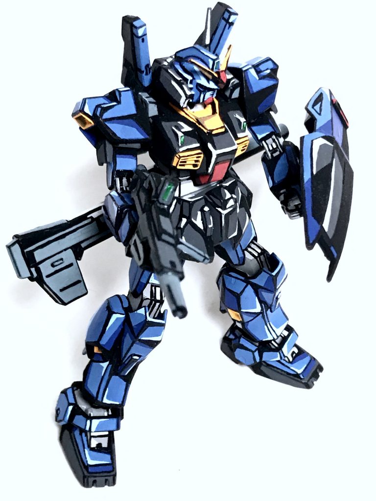 1/144 ガンダムMarkⅡ ティターンズ アニメイラスト風模型–5枚目/制作者：@j_gunaka