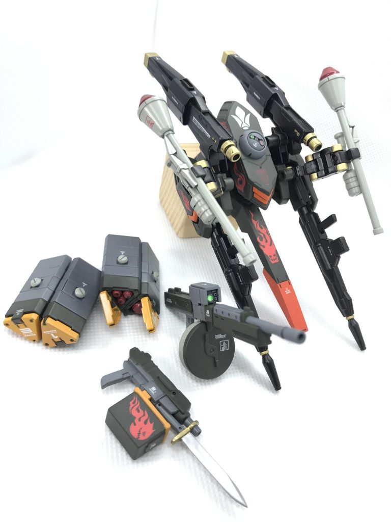 背負いモノと装備たち