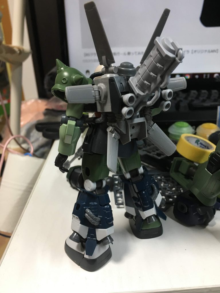 ザクフリッパー哨戒機–3枚目/制作者:@ookikjookjkioo