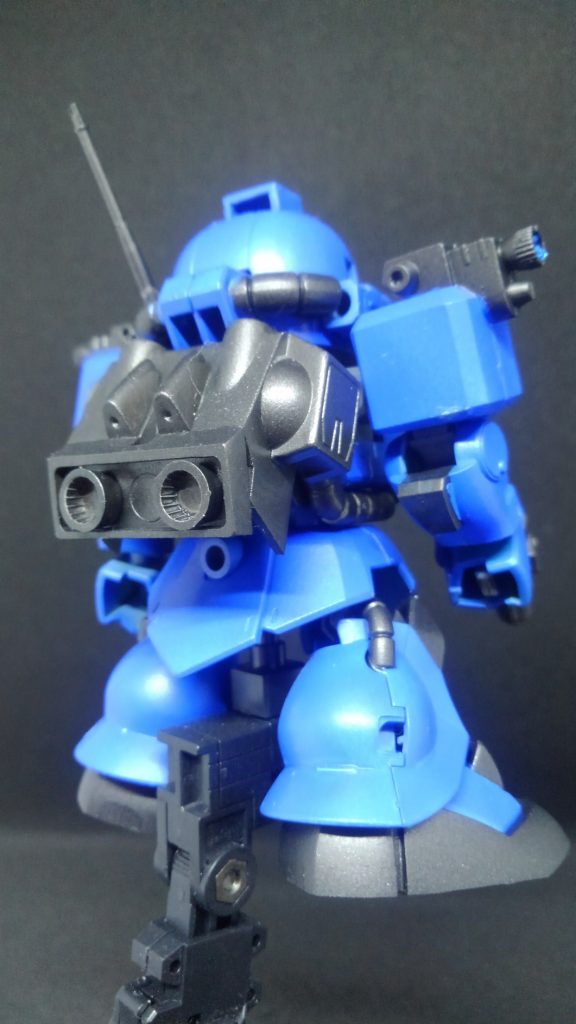 ＳＤ ＭＳ－０６Ｅ　ザク強行偵察型（クロスシルエット–5枚目/制作者：とむはち