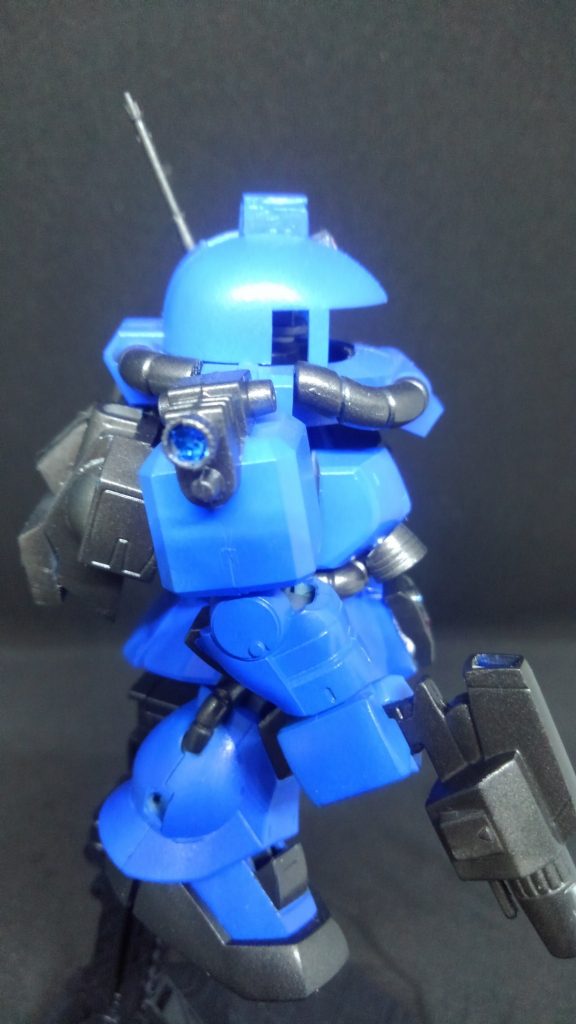 ＳＤ ＭＳ－０６Ｅ　ザク強行偵察型（クロスシルエット–6枚目/制作者：とむはち