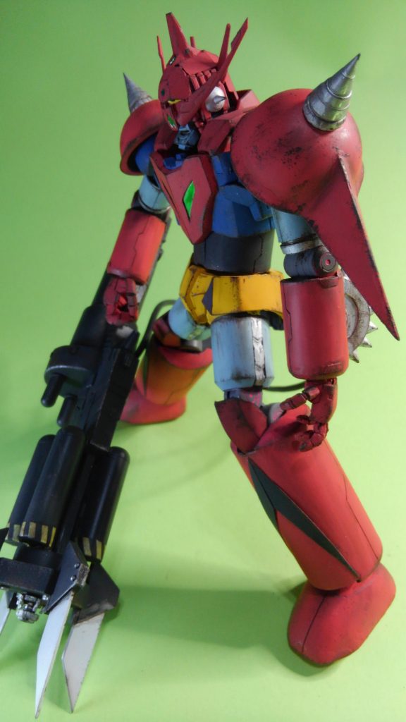 今回塗料は、アクリジョンのベースカラーを主に使用しています。