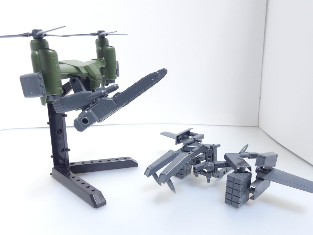 ボールデン単体形態にも似ているような。武装としては、ＨＧＢＣでは貴重な実弾系統が中心です。