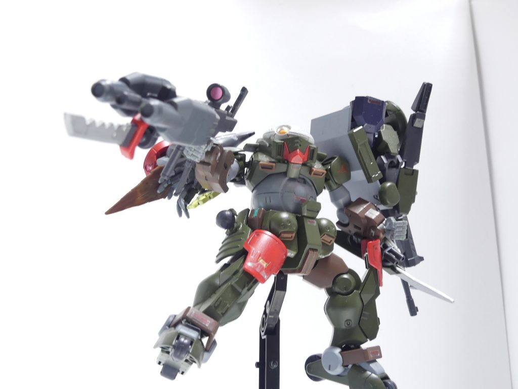 せっかくティルトローターパックを買ったので。
ライフルはグリモアレッドベレーからそう変わっていないのでキャノンを装備可能でした。