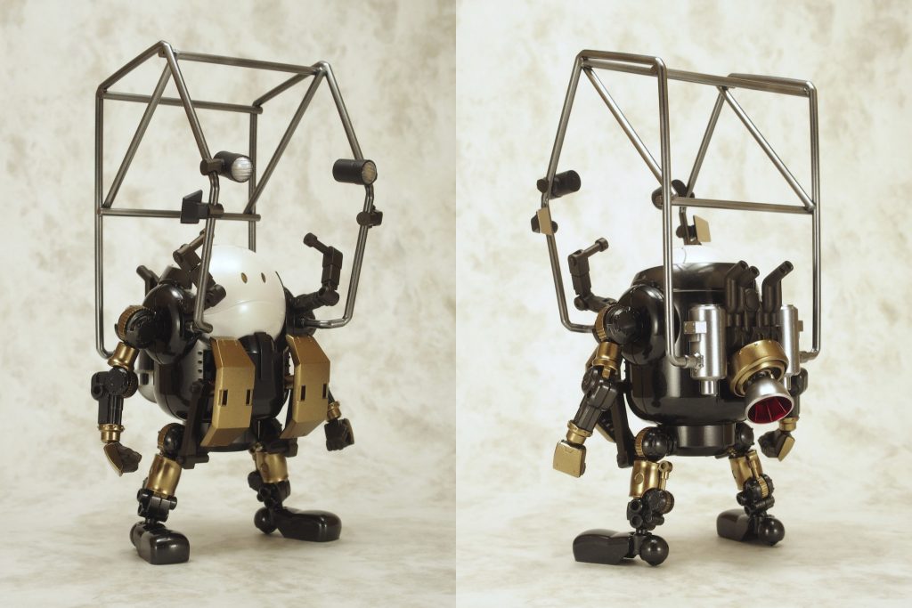 ペダル(フットステップ)は畳めます。
*◆ハロを取り外してメラミンスポンジ製のシートを乗せる*