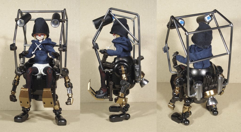 点灯。周囲を真っ暗にするとそこそこ明るいです。