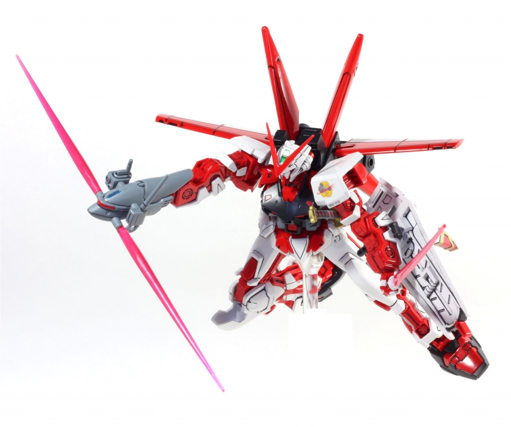 ガンダム アストレイ　レッドフレーム　フライトユニット装備–3枚目/制作者：@HIRAMASAZAN