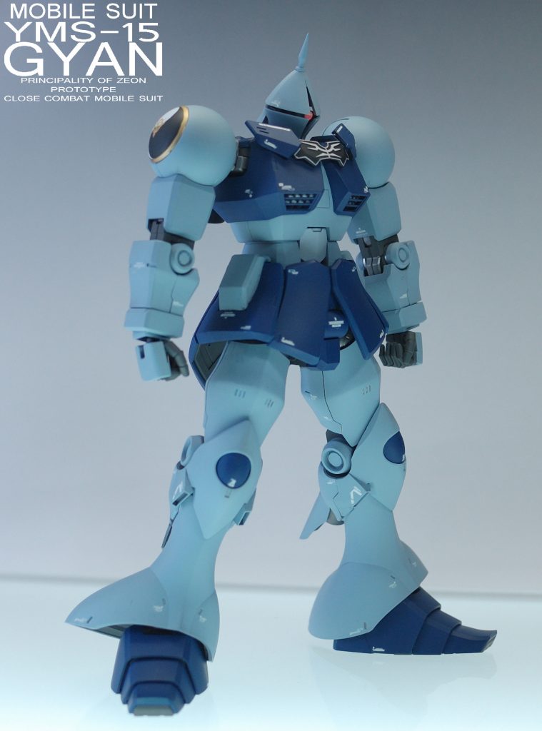 MGギャン改造塗装済み完成品–9枚目/制作者：@sary19720910