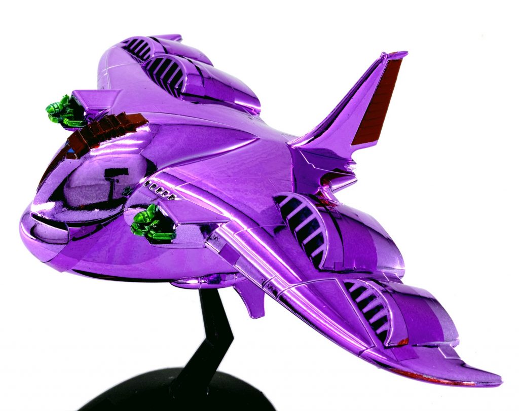 旧キット ガウ攻撃空母 (メッキ)–3枚目/制作者：nishimo