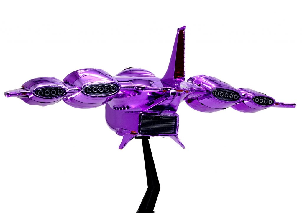 旧キット ガウ攻撃空母 (メッキ)–4枚目/制作者：nishimo