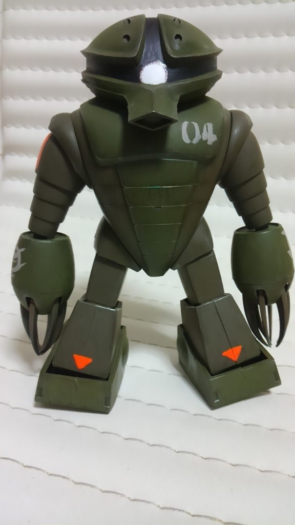 とにかく速攻で作りたい！早くカタチを見たい！というパッションを優先して、合わせ目消しだの表面処理だのはすべて省略(・∀・)