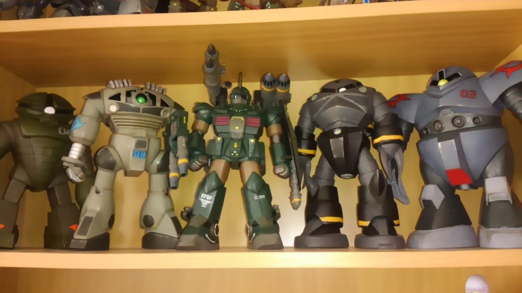 こんだけパワーアップさせても、ジオン脅威のメカニズムには勝てる気しないwww