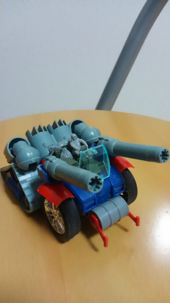 砲身のライフリングもはじめから表現されてました。すげえ。