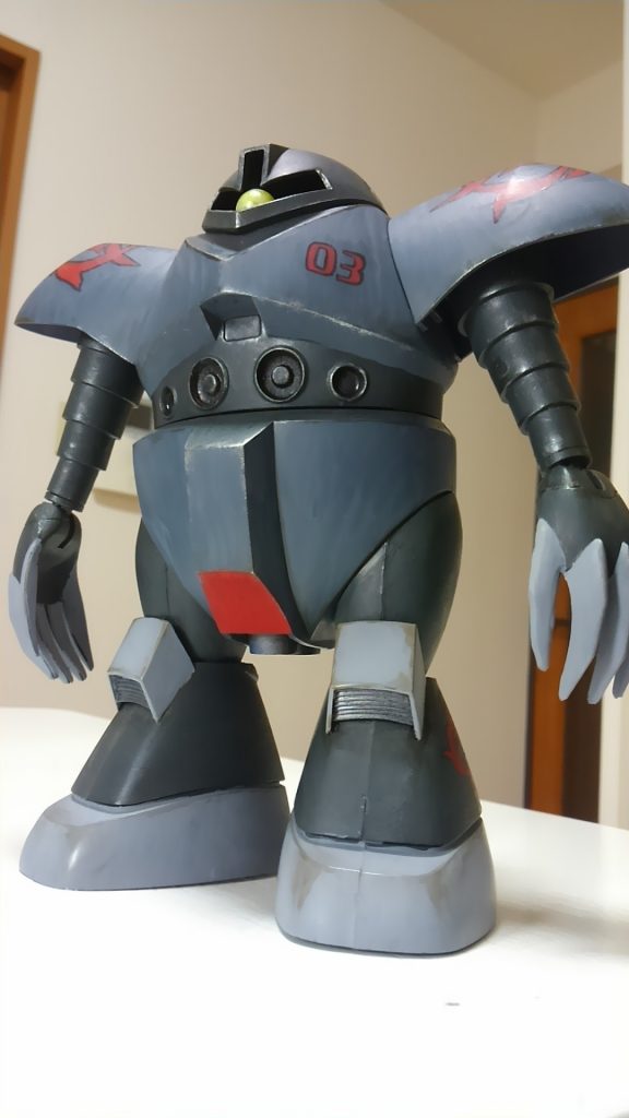 プロポーション的には完全無改造ですが、マジで非の打ち所がないです。