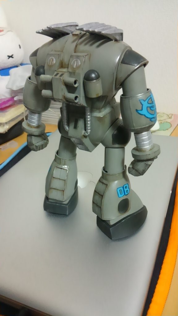 マーキングやナンバリングは例によって手描き。