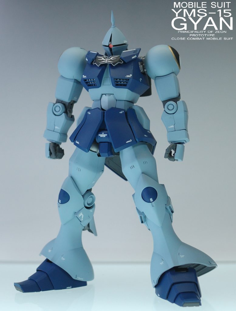 MGギャン改造塗装済み完成品–8枚目/制作者：@sary19720910