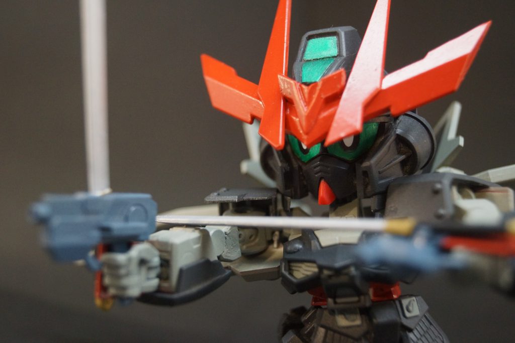 　ポージングその2です。ピストルとして使っているイメージ。