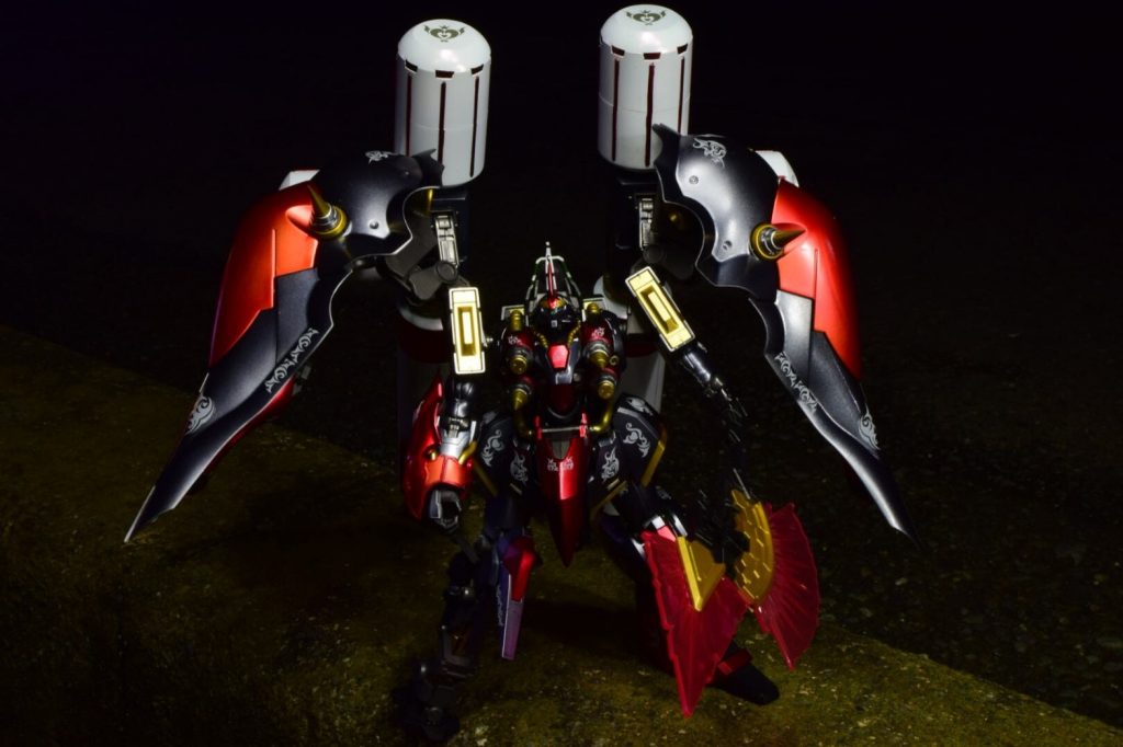 暗闇からのクシャトリヤリペアード。
塗装は基本的にキャンディ塗装してあります。