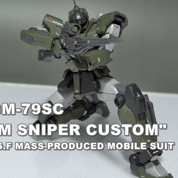 HGUC RGM-79SC “GM SNIPER CUSTOM”