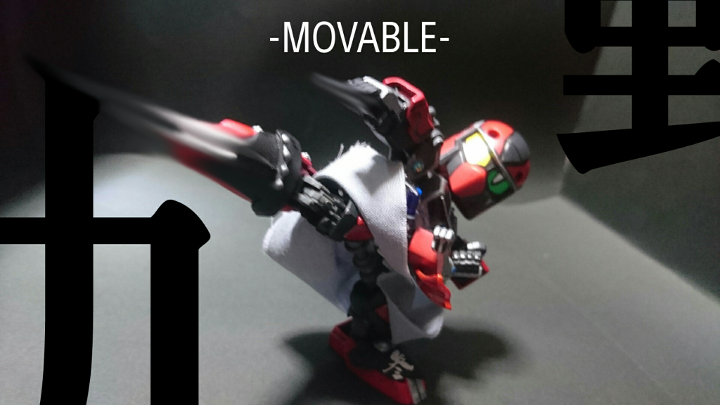 ○軽装-可動01「にこやかフレーム」を搭載し、軽装形態なら片足で立つことも可能です。このフレームは前回同様スモコさんの助言やスモコさんフレームから構想を得た半オリジナルの物となります。本当にいつもお世話になっております。パーツの切断をできるだけ排除した作りとなっています。